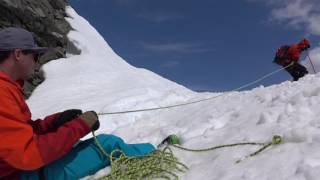 Roping Into A Ski Line  Ski Mountaineering Tips Ep5 [upl. by Naot792]