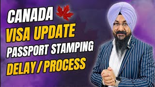 Canada Update on Passport Stamping [upl. by Sanderson]