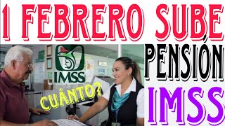 🎉2024 Febrero SUBE PENSIÓN IMSS así quedará Incremento Pensionados y Jubilados [upl. by Caressa455]