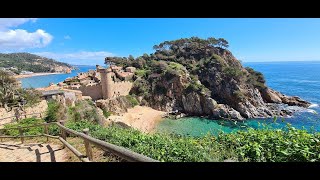 Tossa de Mar is probably One of the most beautiful Village in Catalonia Spain [upl. by Lauraine]