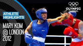 Mary Koms 🇮🇳 Journey to Boxing Bronze at London 2012  Athlete Highlights [upl. by Llekcm]