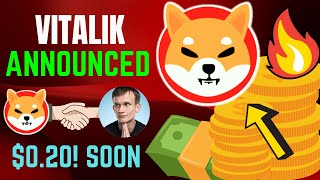 BREAKING VITALIK BUTERIN JUST INVESTED IN SHIBA INU AGAIN  SHIB NEWS [upl. by Baoj]