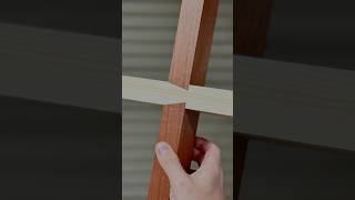 I made cross halflap joint with dovetailed shorts [upl. by Aznaed]