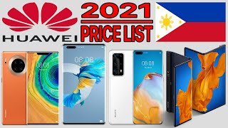 HUAWEI PHONE PRICE LIST IN PHILIPPINES 2021 UPDATED [upl. by Chrissa712]