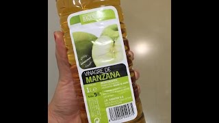 COMO ELIMINAR EL ACNÉ CON VINAGRE DE MANZANA REMEDIO CASERO [upl. by Assyram]