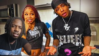 Asking Tj watkins RUDE questions 😳 Reaction [upl. by Oicangi]