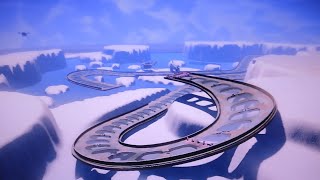 Mario Kart 8 in LittleBigPlanet Karting  Ice Ice Outpost Final Video of 2023 [upl. by Leikeze]