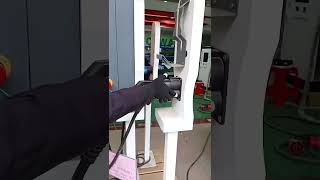 CCS2 to CHAdeMO adapter testing video Nissan leaf and ABB Station nissanleaf Abb CCS2toCHAdeMO [upl. by Martinsen639]