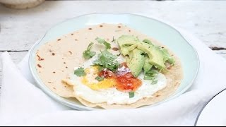 Recept wraps maken met ei amp avocado [upl. by Harrietta]