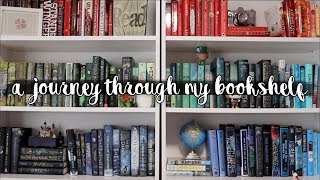 A Journey Through My Room In Books  Relaxing Bookshelf amp Room Tour [upl. by Korff]