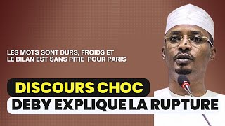 Discours choc Mahamat Idriss Deby explique la rupture avec la France [upl. by Htims]