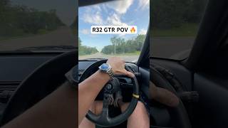 R32 Nissan Skyline GTR Driving POV nissanskyline skylinegtr r32gtr turbo rb26 gtr jdm [upl. by Farman]