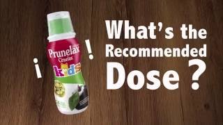 How to dosage Prunelax Liquid KIDS [upl. by Cristiano]