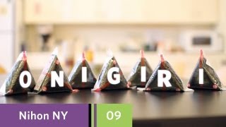 Nihon New York  Episode 09  How to make Onigiri [upl. by Arahas]