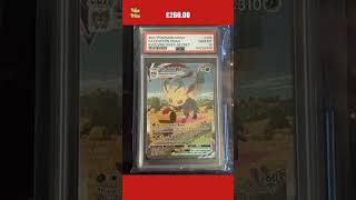 PSA 10 Leafeon Vmax 205203 Evolving Skies Full Art Graded Pokemon Card [upl. by Maxa]