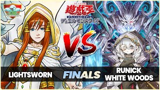 Yugioh OCG Final  Lightsworn FTK VS Runick White Woods 12052024 Duelist Tepian Weekly Tournamen [upl. by Yltneb760]