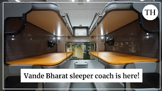 The prototype of the Vande Bharat sleeper coach is here [upl. by Nigen412]