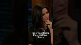 Courtney Cox likes prison stories courtneycox craigferguson talkshow comedy funny friends tv [upl. by Devinne]