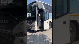 Rsrtc Scania Departing from Chandigarh 43 Bus Stand  Transporter Nk scania scaniabuses rsrtc [upl. by Twum]