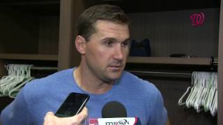 Ryan Zimmerman on facing knuckleballer RA Dickey [upl. by Barcus]