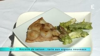 MALC 070514 Recette de saison  tarte aux oignons nouveaux [upl. by Norean]