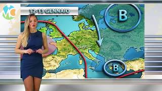 TENDENZA METEO prossima settimana Italia solo sfiorata dal freddo [upl. by Dnomasor232]