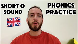 Phonics Practice For Kids 🇬🇧 Short O Sound Listen amp Repeat subtitles  emojis British accent [upl. by Catlee]