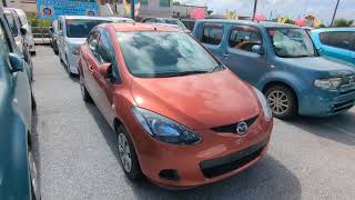 Johnnys Used Cars Okinawa  2009 Mazda Demio 18345 [upl. by Lladnor]