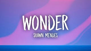 Shawn Mendes  Wonder Lyrics [upl. by Ikir]