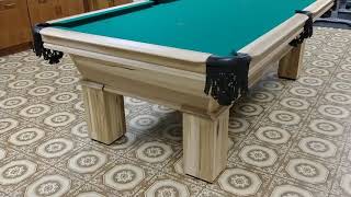 The Olhausen Billiards Southern pool table [upl. by Naujid]