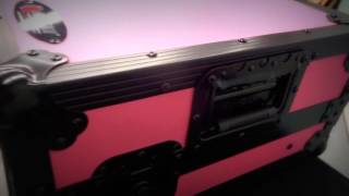 Pioneer DDJRX  DDJSX  DDJSX2  DDJSX3 Custom Hot Pink Case by Odyssey [upl. by Celestyn331]