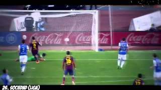 Lionel Messi All 41 Goals 2013 2014 [upl. by Narcho]