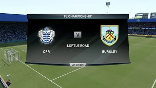 FIFA 16  Queens Park Rangers vs Burnley FC  Loftus Road [upl. by Frangos]