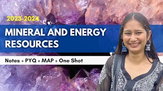 Mineral and Energy Resources  Class 12 Geography  One Shot Lecture class12geography [upl. by Milks]