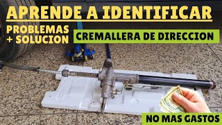 Problemas y Soluciones En la CREMALLERA DE DIRECCION  Como identificar problemas en la cremallera [upl. by Kola]