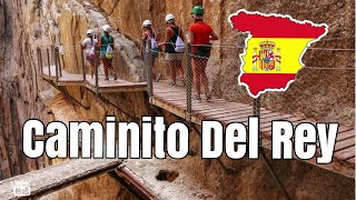 Malaga śmiertelnie niebezpieczny szlak Caminito del Rey  Hiszpania 2024 🇪🇸 andaluzja [upl. by Nadean]