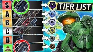 NEW WEAPONS Tier List  ALL BEST and WORST GUNS in Halo Infinite  Advanced Guide [upl. by Assetnoc]