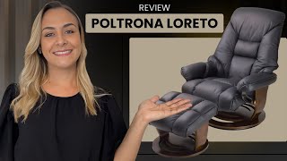 Poltrona LORETO confortável e elegante 🛋️ [upl. by Iraam]