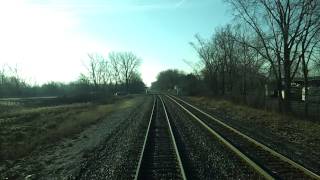 Metra UPN 334 head end cabcar ride part 1 [upl. by Aeila]