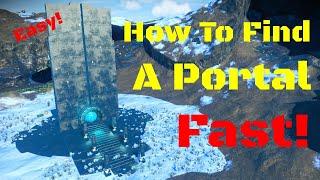 How To Find A Portal Fast  No Mans Sky [upl. by Aeynod]