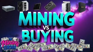 Crypto Mining VS Buying Crypto ASIC Edition These Dips and Crashes Are Game Changers For Deciding [upl. by Suiremed]