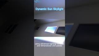 Artificial Dynamic sun skylight home homeskylight interiordesign homelight homelighting [upl. by Ileak]