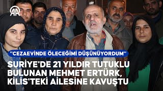 Suriyede 21 yıldır tutuklu bulunan Mehmet Ertürk Kilisteki ailesine kavuştu [upl. by Illona561]