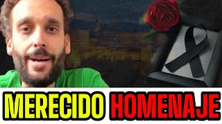 ⭐Granada HOMENAJEA a Spiriman  Jesús Candel  por PETICIÓN POPULAR tras su TRÁGICA MUERTE [upl. by Robbin]