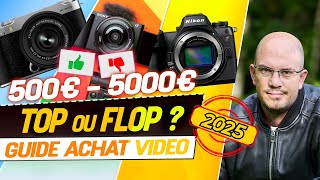 Quelle CAMERA acheter en 2025  Budget  500€  1000€  2000€  3000€ [upl. by Ellersick872]