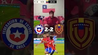 Reacción al Gol de Suazo chile venezuela eliminatorias2026 gareca vidal vargas [upl. by Riannon]