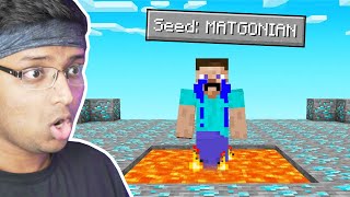 My Minecraft Seed Is CRAZY [upl. by Larianna]