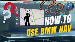 BMW Navigation System iDrive 7 [upl. by Toombs]