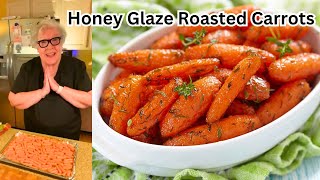 Honey Glaze Roasted Carrots  New Recipe  Easy And Simple  Cooking With Sandy [upl. by Ilarin458]