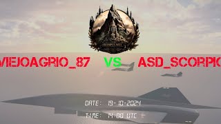 VIEJOAGRIO87 vs ASDSCORPIO  R5  2nd match  OA [upl. by Xylon]